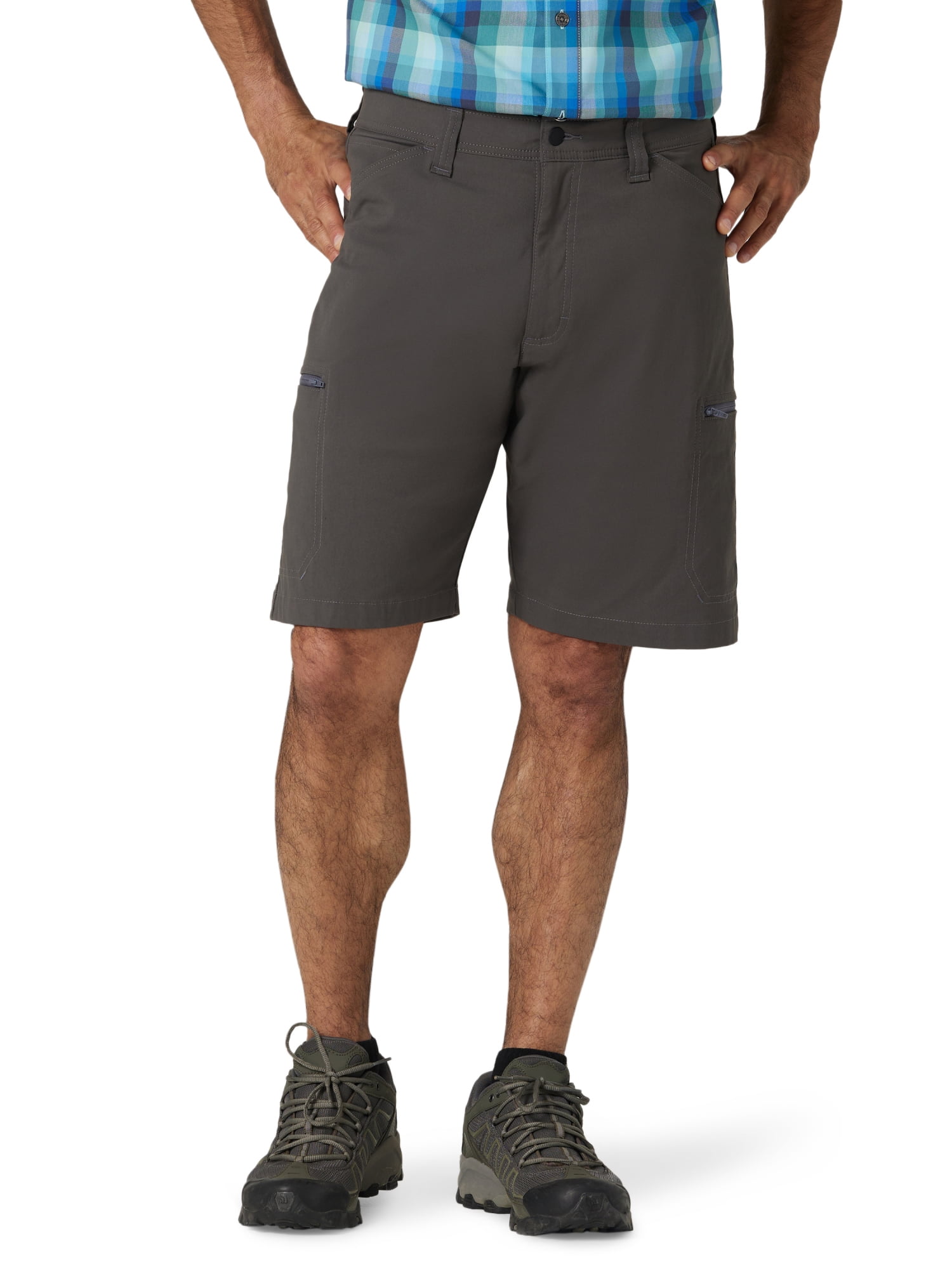 Men’s & Big Men’s Performance Zip Cargo Shorts with UPF 50, Sizes 30-48