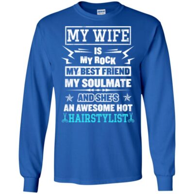 AV My Wife Is Awesome Hot Hairstylist Gifts For Wife - Image 7