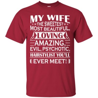 AV My Wife The Sweetest Most Beautiful Loving Hairstylist Gifts For Wife - Image 4