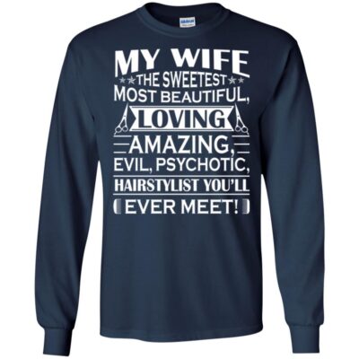 AV My Wife The Sweetest Most Beautiful Loving Hairstylist Gifts For Wife - Image 6