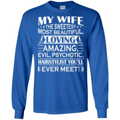 AV My Wife The Sweetest Most Beautiful Loving Hairstylist Gifts For Wife - Image 7