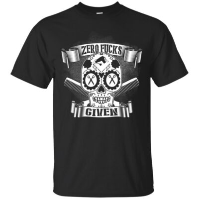 AV Zero Fuck Given Skull Hairstylist