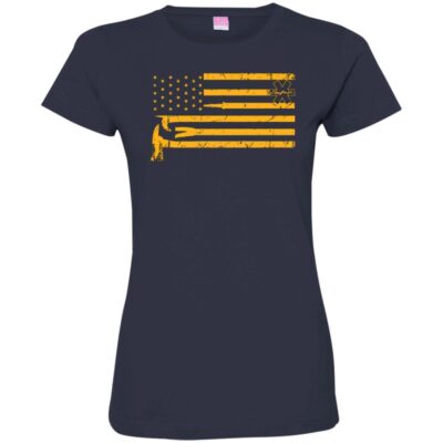AVE Distressed Firefighter And Nurse American Flag USA - Image 13