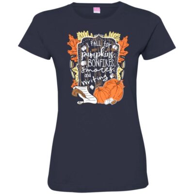 AVE I Fall For Pumpkins Bonfires S'mores And Writing Halloween - Image 13
