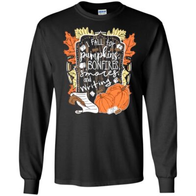 AVE I Fall For Pumpkins Bonfires S'mores And Writing Halloween - Image 5