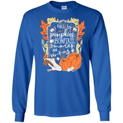 AVE I Fall For Pumpkins Bonfires S'mores And Writing Halloween - Image 7