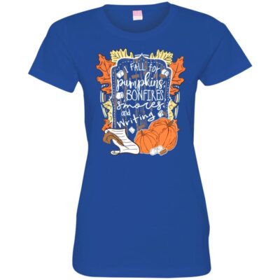 AVE I Fall For Pumpkins Bonfires S'mores And Writing Halloween - Image 11