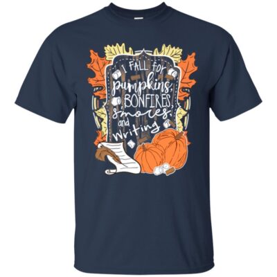 AVE I Fall For Pumpkins Bonfires S'mores And Writing Halloween - Image 3